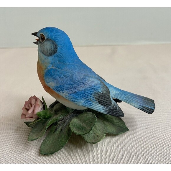 Vtg Lenox Eastern Bluebird Garden Bird Collection  Fine Porcelain - Picture 3 of 7